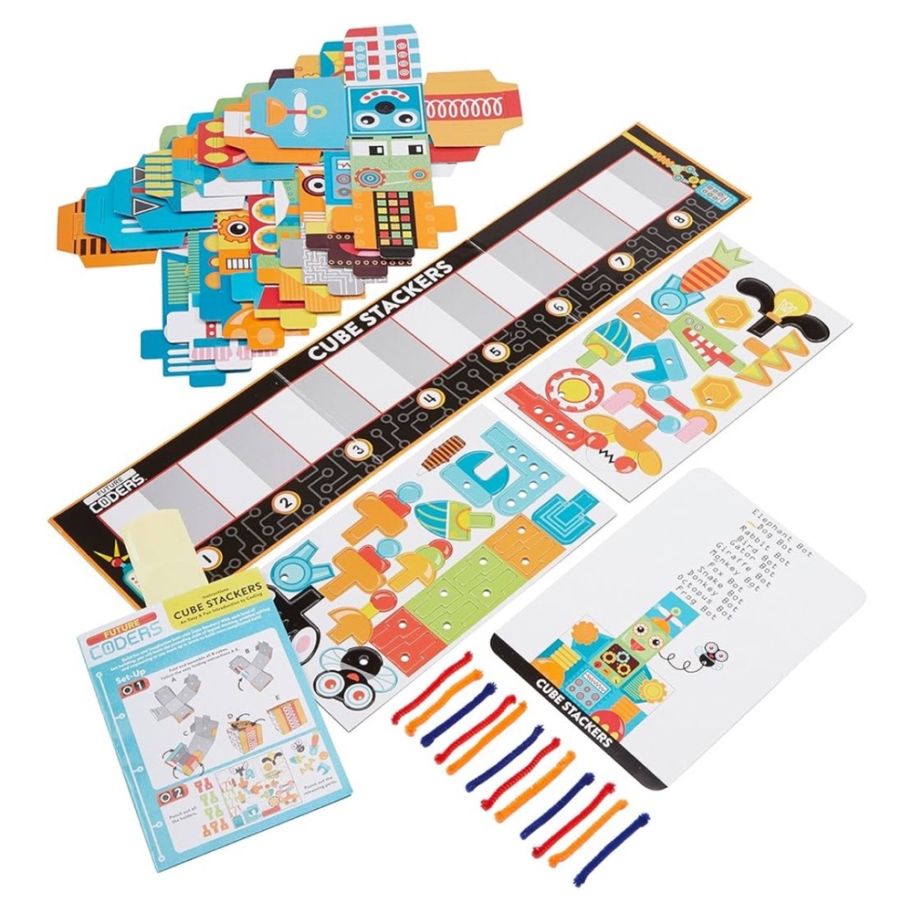 Cube Stackers - Multicolor Coding Toy - Picture 2 of 2